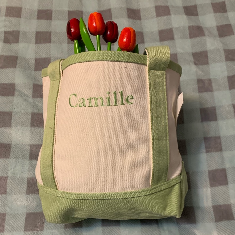 New Pottery Barn Kids canvass “Camille” tote bag